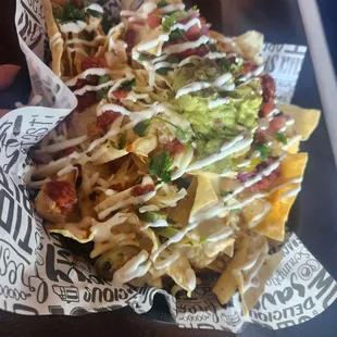 food, nachos