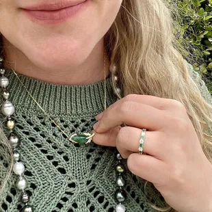 Emerald jewelry