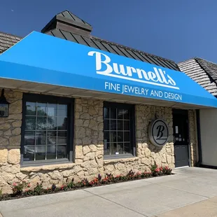 Front of the store off Rock Rd!