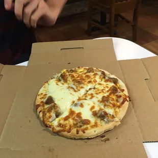 Sausage Breakfast Pizza