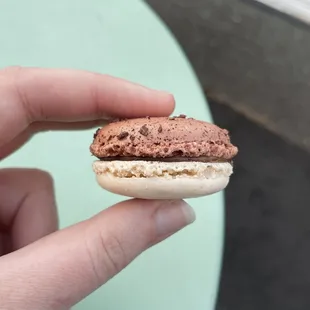 nutella macaron