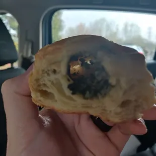 But is hollow when you bite into it. 2/2