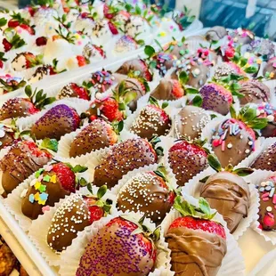 Chocolate strawberries