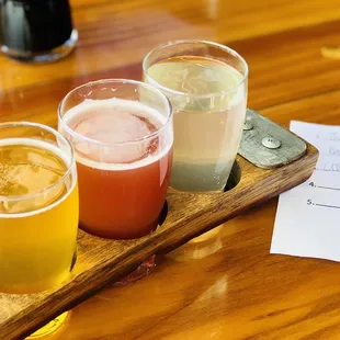 Taster flight