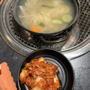 Noodle, to end the night. Part of combo A