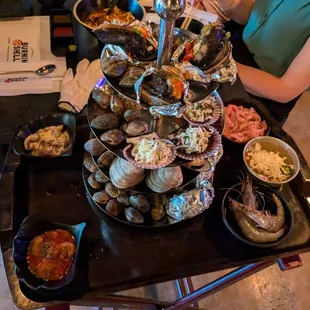 Shellfish tower