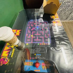 Coffee! Tea! Ms PAC-MAN