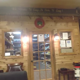 Humidor inside