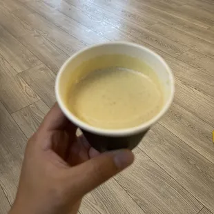 Shaken and chilled latte - best coffee ever