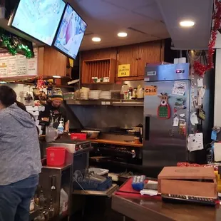 sushi and sashimi, interior