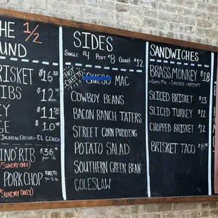 Menu.