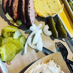 Chopped Brisket Sandwich
