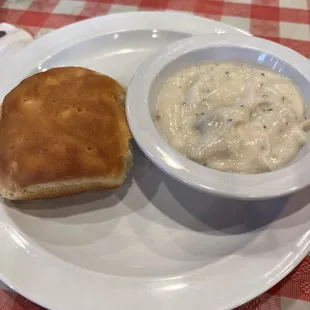 Biscuits and gravy