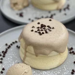 Coffee Soufflé Pancakes
