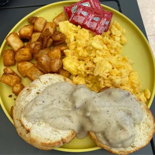 Buttermilk Biscuit and House Gravy
