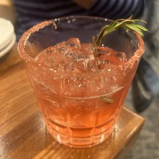 Grapefruit Bourbon Smash