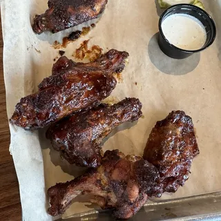 6 Smoked Wings