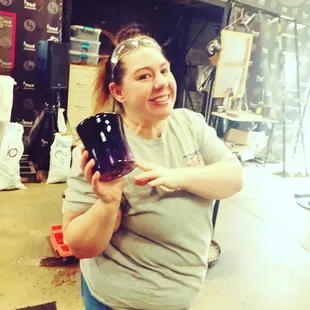 New friend Stephanie &amp; her creation