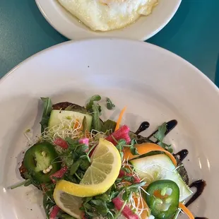 Garden Avocado Toast
