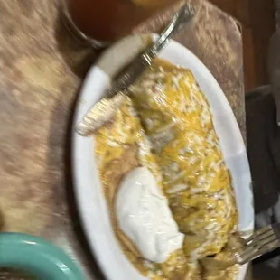 Wet burrito