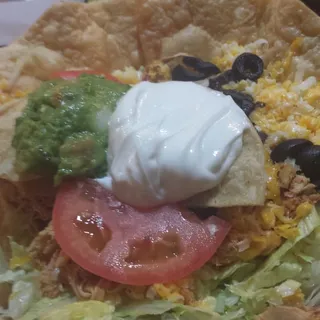 Chicken Tostada