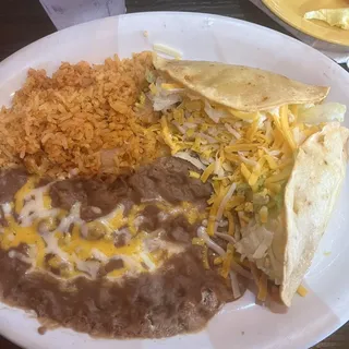 2. Two Chicken Tacos Combo