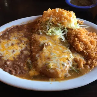 23. Two Soft Machaca Taco Combo