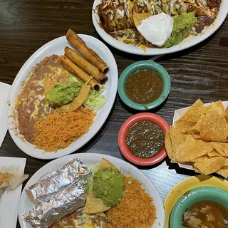 26. Two Soft Ground Beef Tacos Combo