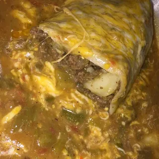 Deluxe Ground Beef Burrito