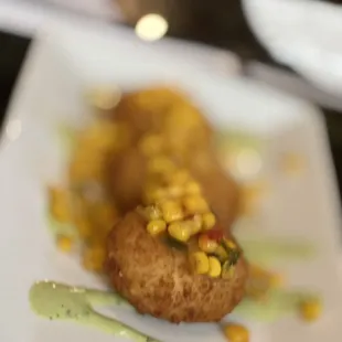 Goat Cheese Fritters