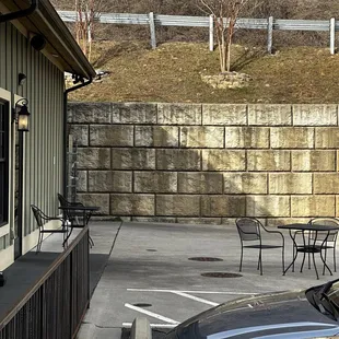 patio area
