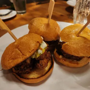 Spicy Chicken Sliders