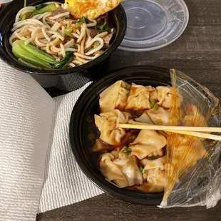 Dumplings B4. Wonton in Chili Oil A1. Beef Noodle Soup