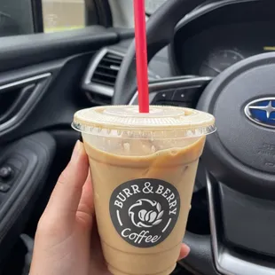 Iced Caramel Latte