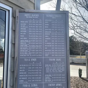 Menu as of Jan 10th 2024