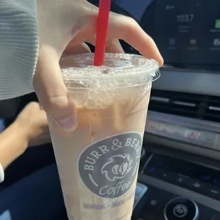 Large iced Chai Latte