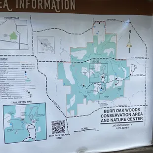 If you scan the QR code [on their "area information" sign/map, it brings you to the electronic version of this map.