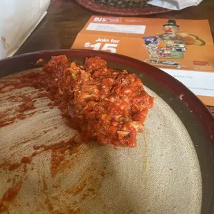 Meat sauce what a joke