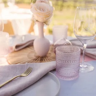 a table setting