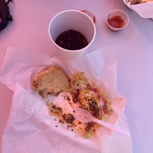Scout burger. Very tasty sloppy Joe!