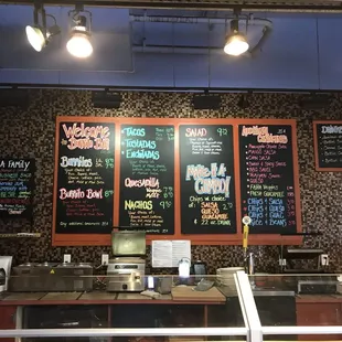 Inside menu