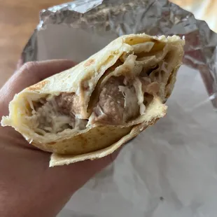 What is this "tortilla"? It's more like a pita.