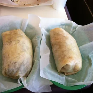 Baby burritos - not so baby