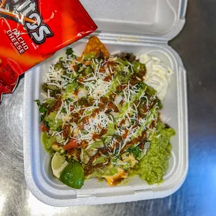 food, nachos