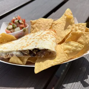 nachos, food