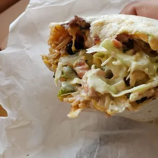 Veggie burrito