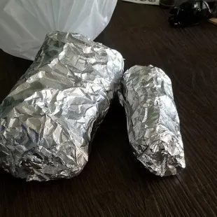 Big Brother breakfast vz Little Brother bean and cheese.