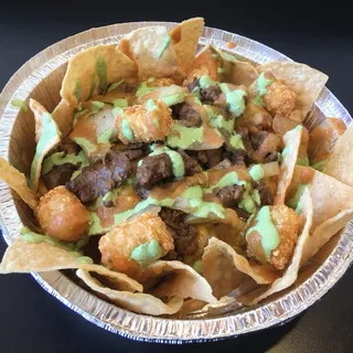 Nachos, Tatchos, Cali Fries