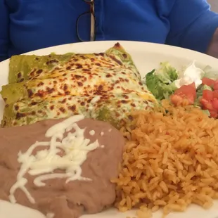 Enchiladas Verde