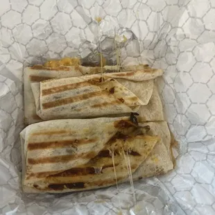 Carne asada quesadilla